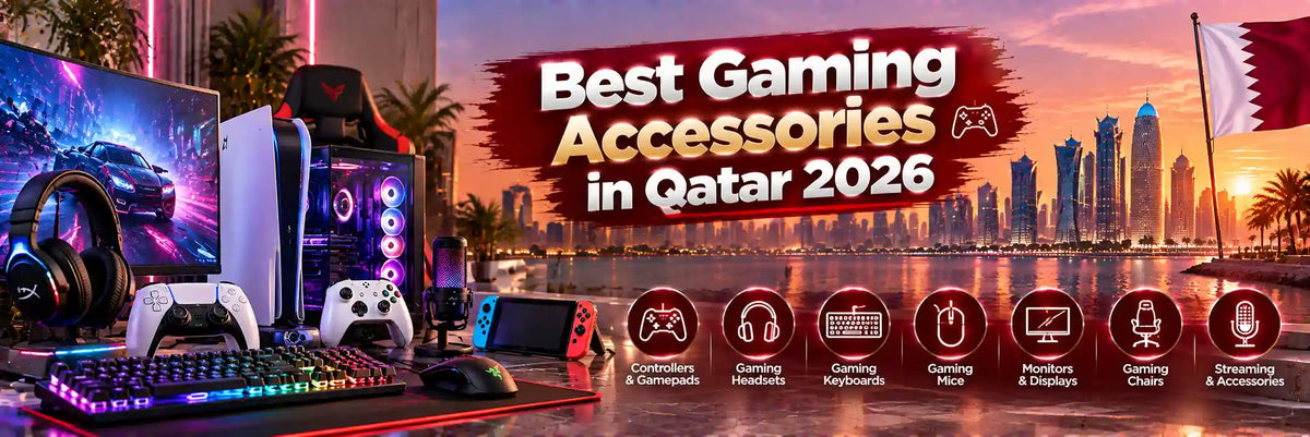 Best Gaming Accessories in Qatar 2026: Headsets, Controllers & More