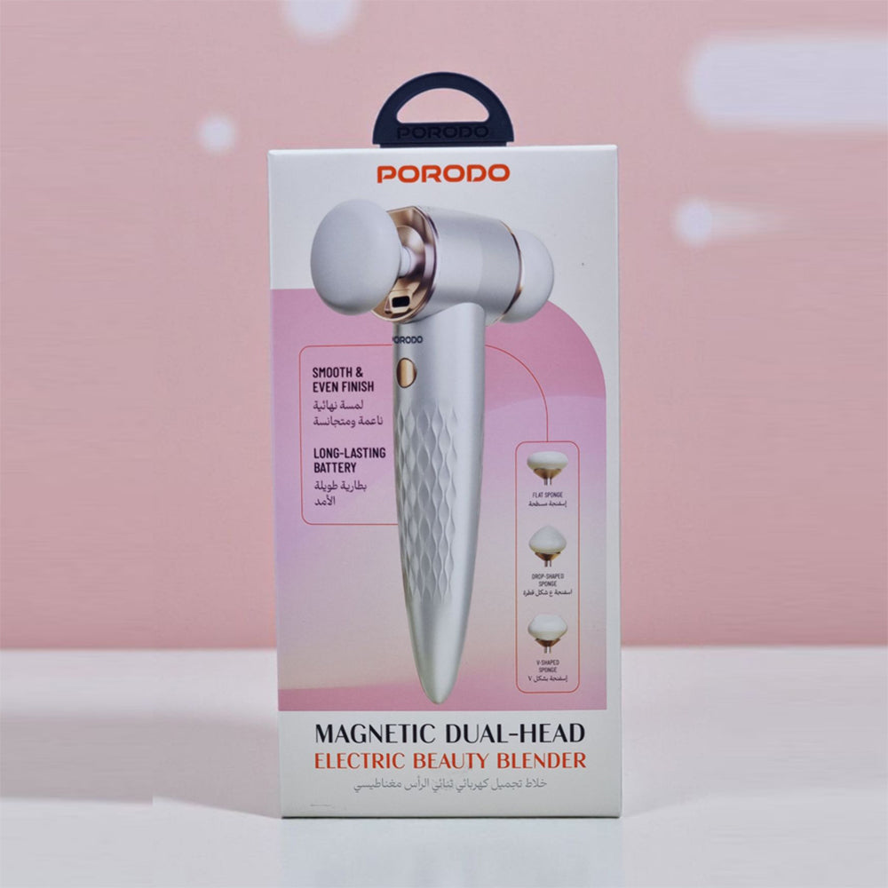 Porodo Magnetic Dual Head Electric Beauty Blender
