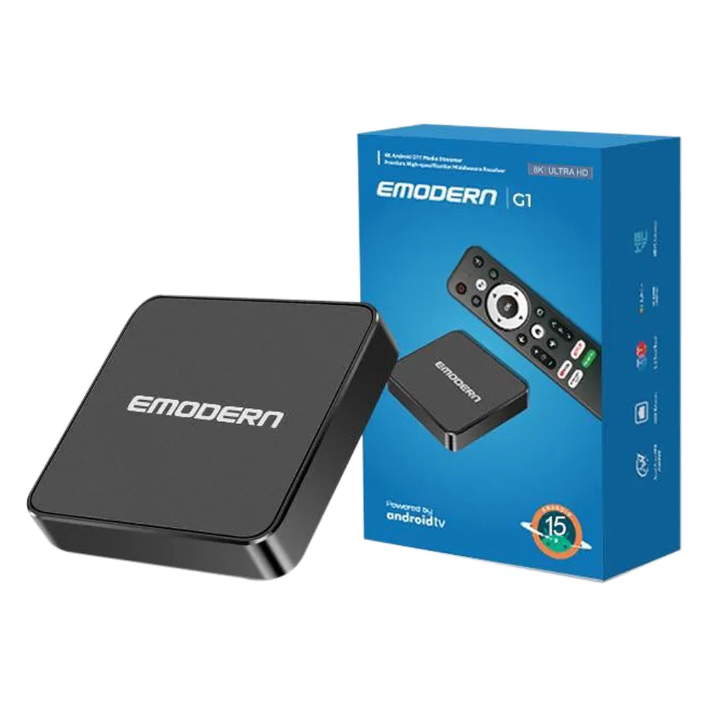 Emodern G1 Android 8K UltraTV Box