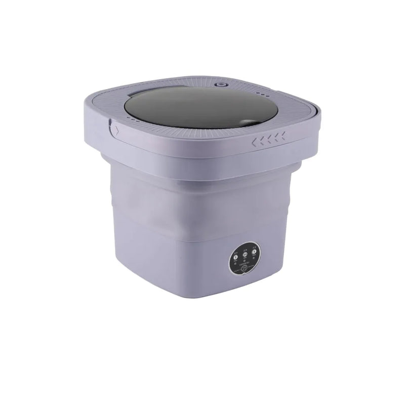 Portable Foldable Mini Washing Machine with 3 Modes 7 Liter Color Blue-1