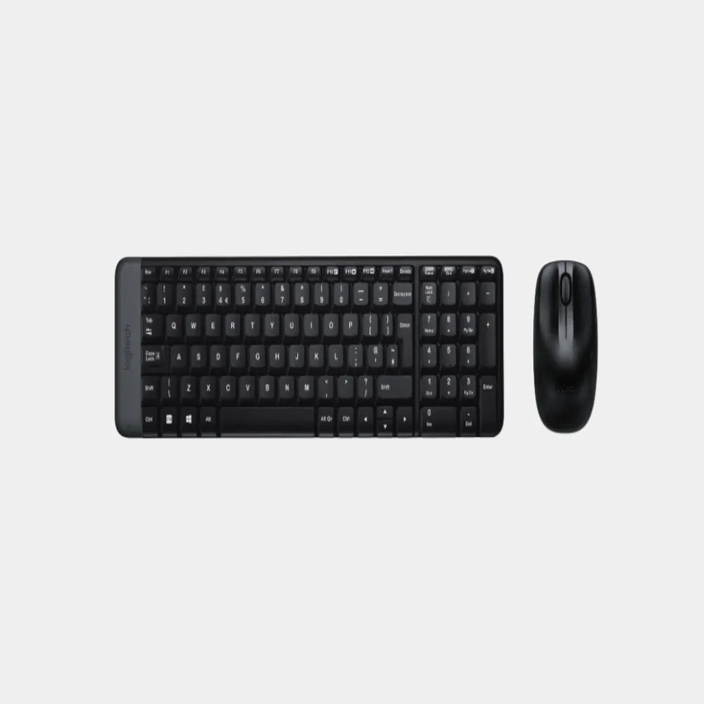 Logitech MK220 Wireless Keyboard and Mouse Combo Use with AAA Battery