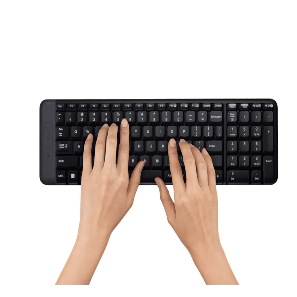 Logitech MK220 Wireless Keyboard and Mouse Combo Use with AAA Battery