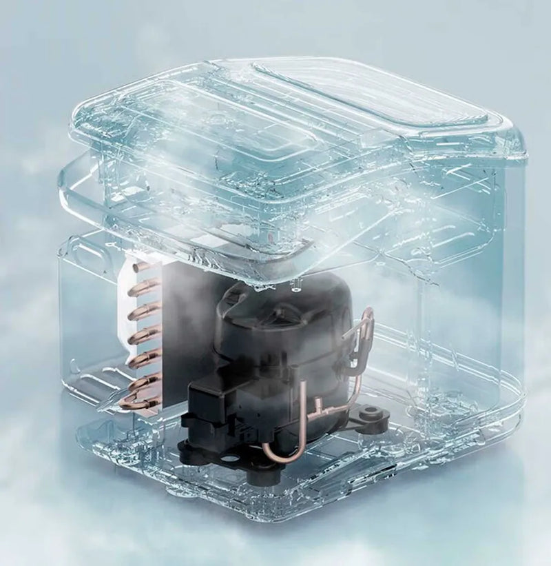 Hicon Ice Maker Machine With Openable Cover Automatic Round Ice Cube Making Household Commercial-11