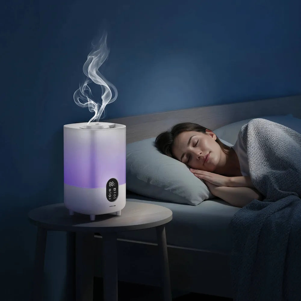 Green Lion Spring Mist Air Humidifier - White