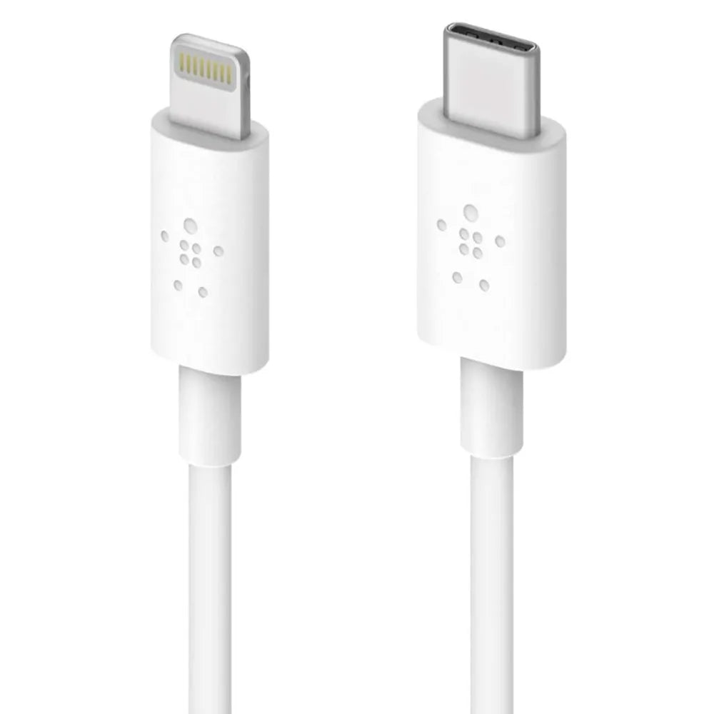Belkin Boost Charge USB-C to Lightning Cable White (1.2M)