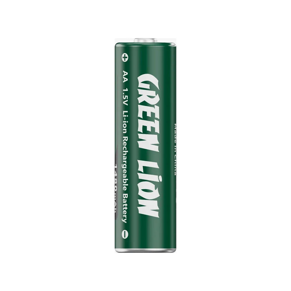 Green Lion Rechargeable 8*Aaa Battery Dock Usb-C - Black-3