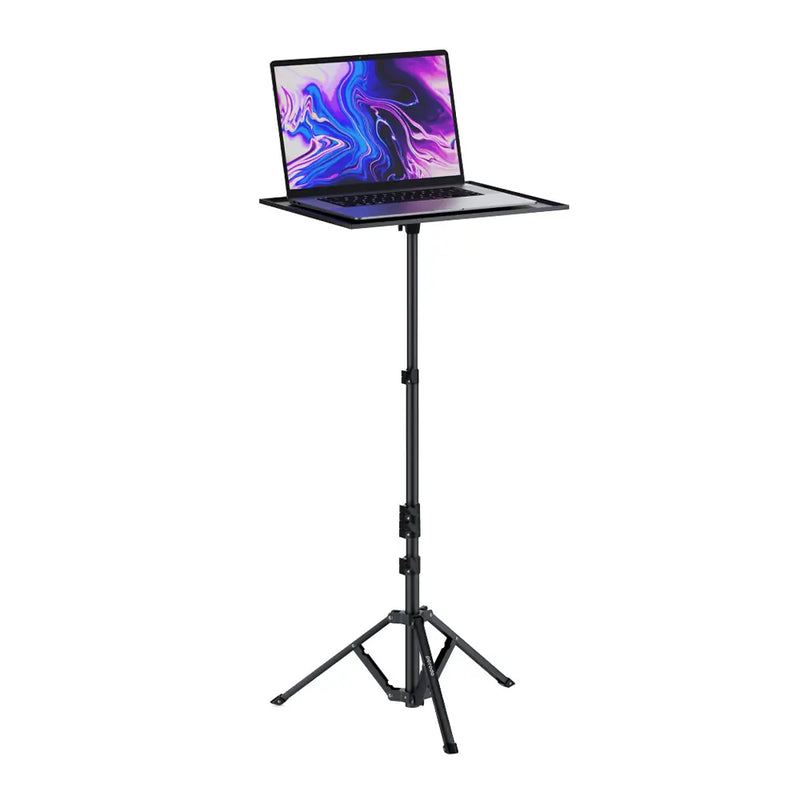 Porodo Multi-Function Stand Projector & Laptop – Black-1