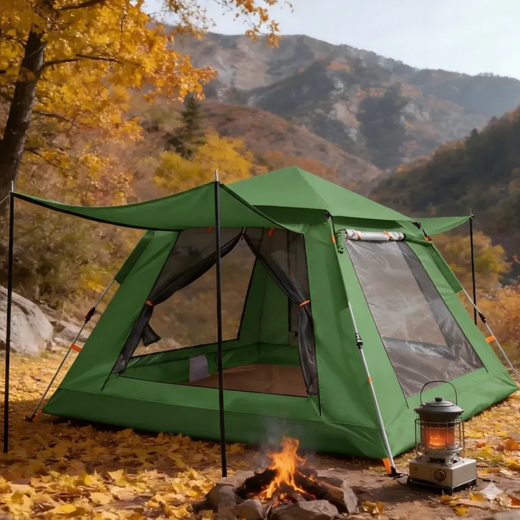Camping Tent Green