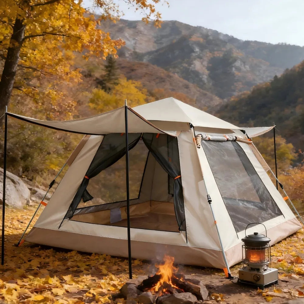 Camping Tent Beige