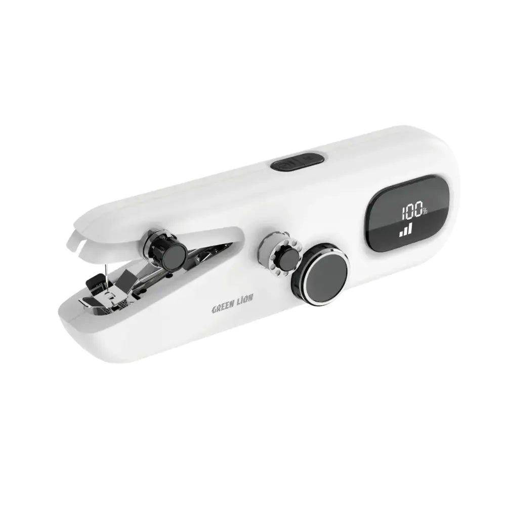 Green lion Handheld Sewing Machine,3 Speed Control ,Digital Display
