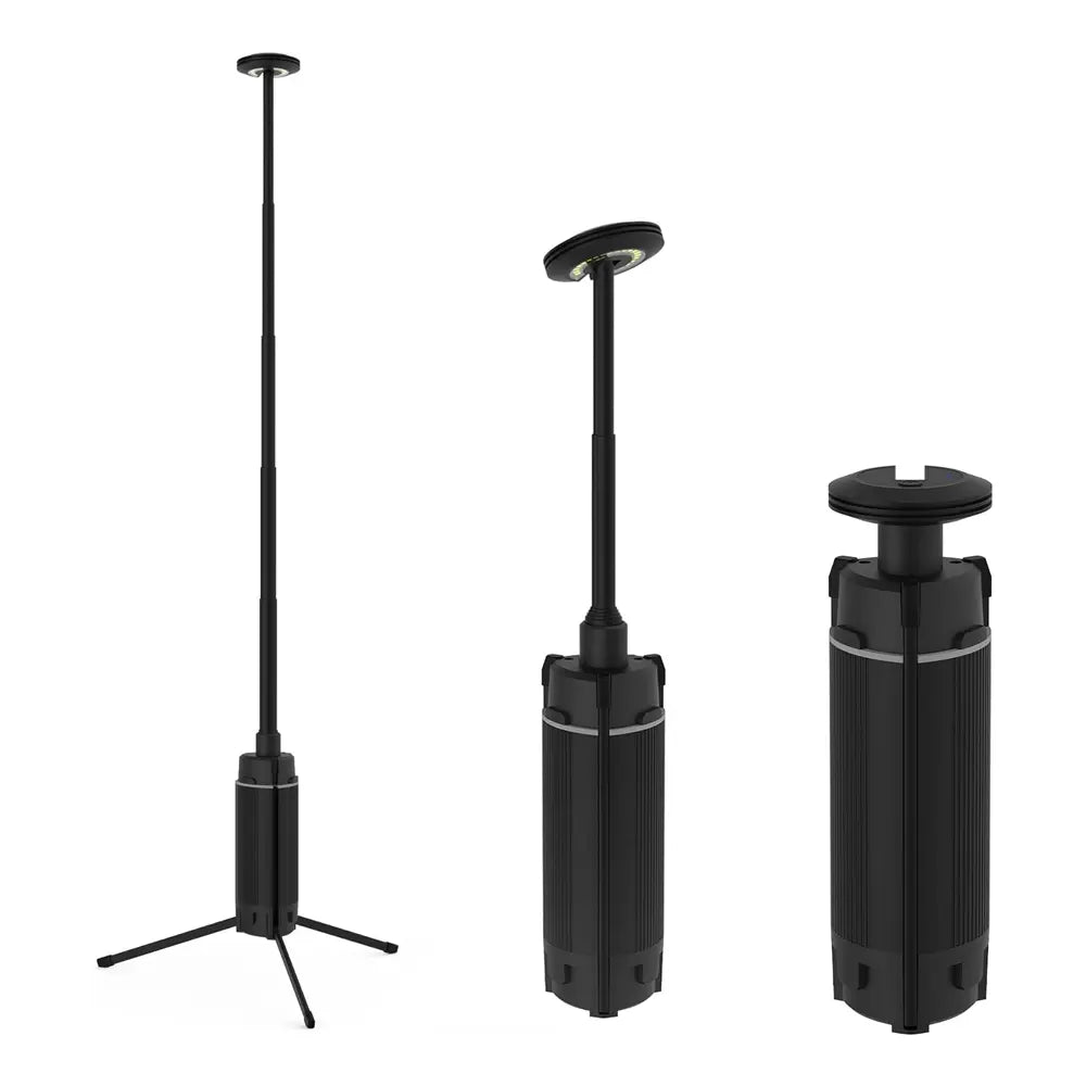 Machfally Portable Camping LED Light with Metal Tripod & 12000mAh USB Rechargeable