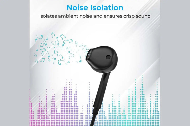Promate MFi Certified Mono Earphone - Lightning Connector