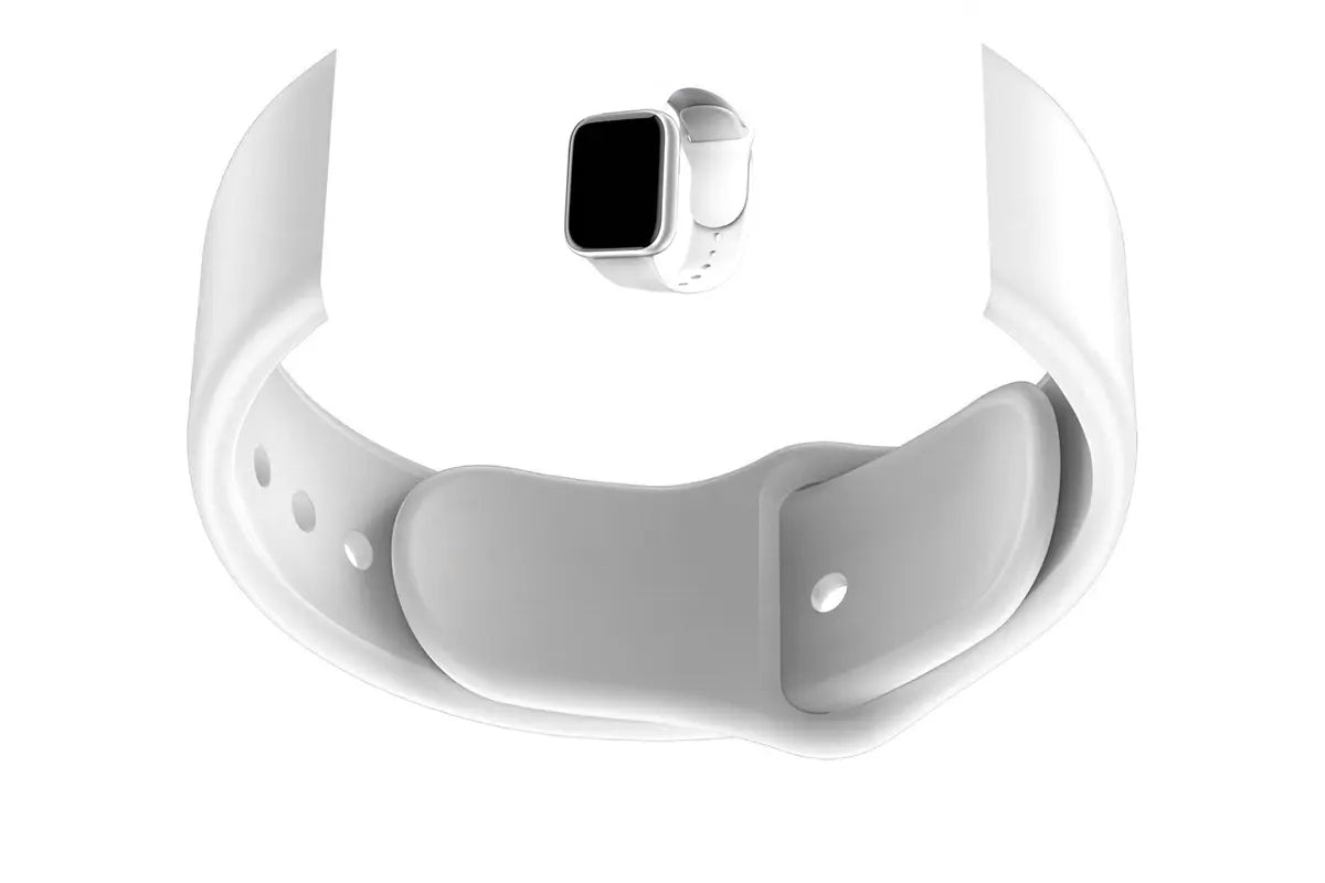 MOCOM watch band - white  - 42- 44 mm