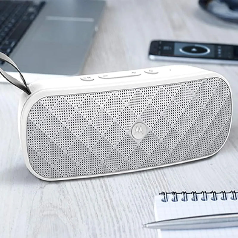 Motorola Sonic Play+ 275 Bluetooth Speaker 3W 10 Hours Working Time – White