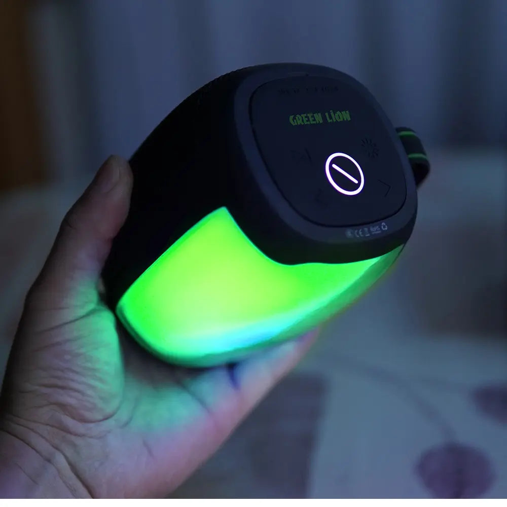 Green Lion Leve Deep Bass Portable Speaker 10W 1800mAh