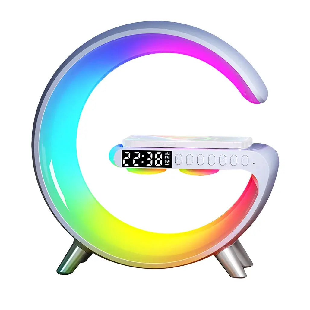 Smart Light with Wireless Charging & Speaker & Alarm Clock