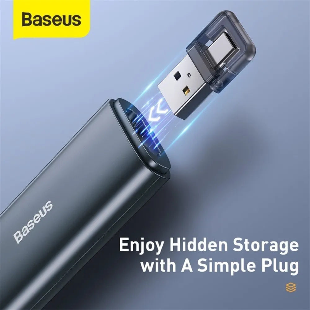 Baseus Orange Dot Wireless Presenter (Red Laser) 300mAh Up To 100m Laser Pointer Distance