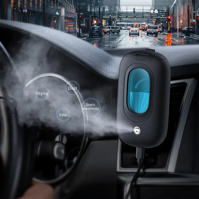 BASEUS Mini Spaceship Car Magnetic Humidifier