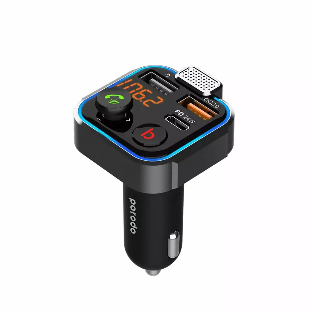 Porodo Smart FM Transmitter With 24W PD