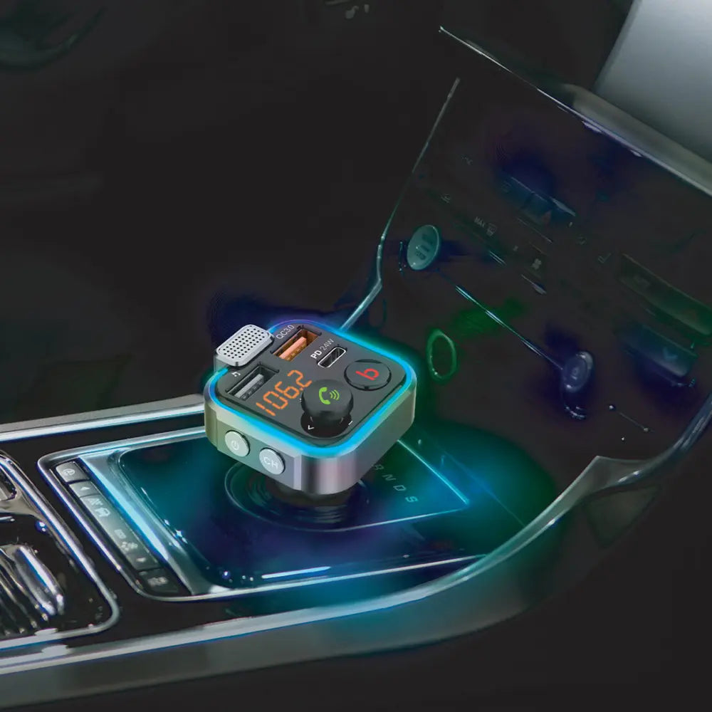Porodo Smart FM Transmitter With 24W PD