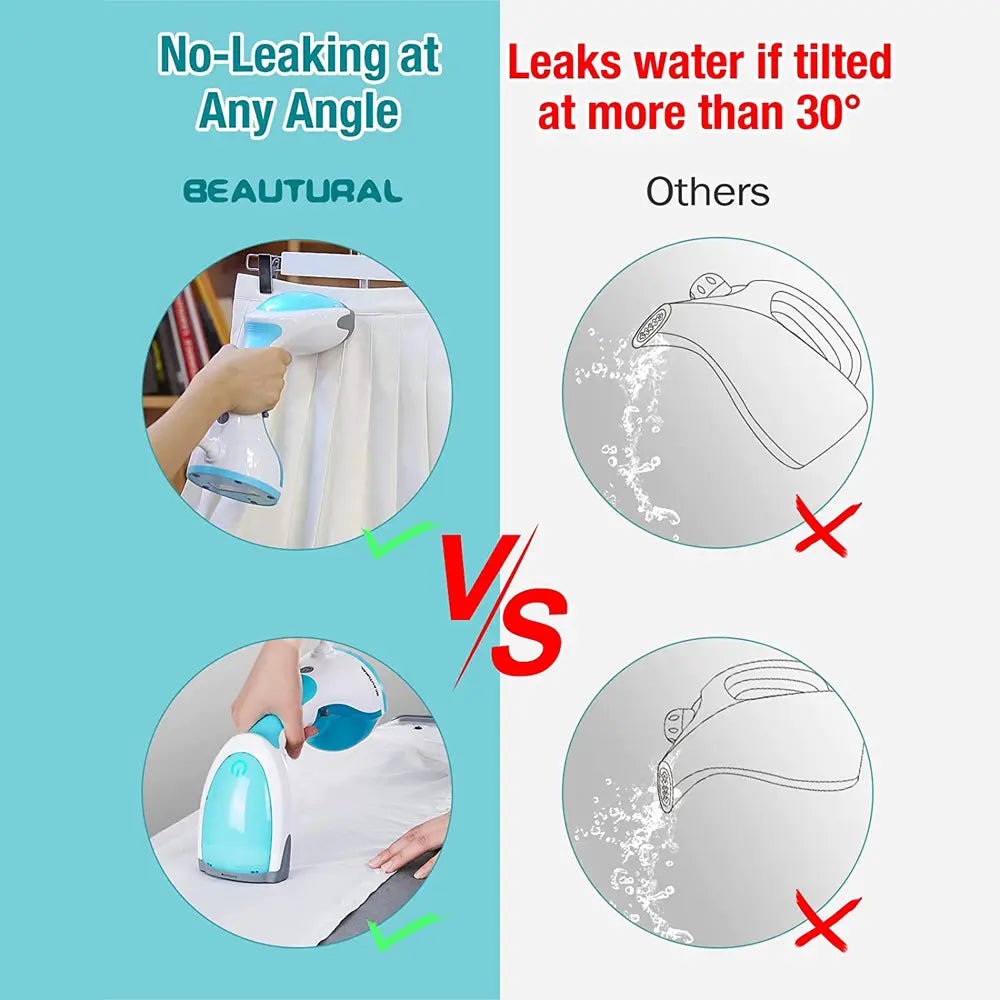 Black & Decker Handy Garment Steamer 260mL Water Capacity 1200W