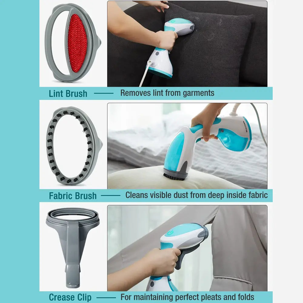 Black & Decker Handy Garment Steamer 260mL Water Capacity 1200W