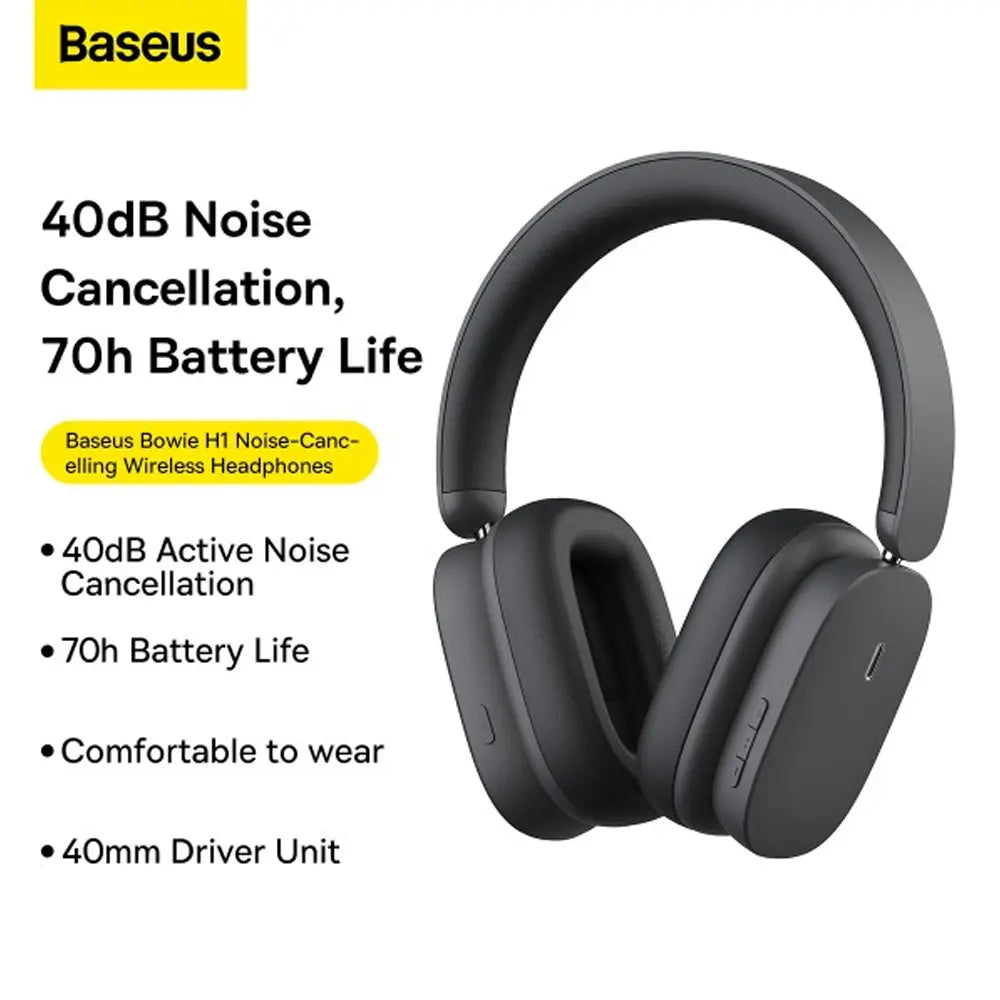 Baseus H1 Bowie Noise-Cancelling Wireless Headphone