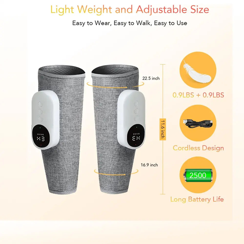 Warm Leg Muscle Messager for 2 legs