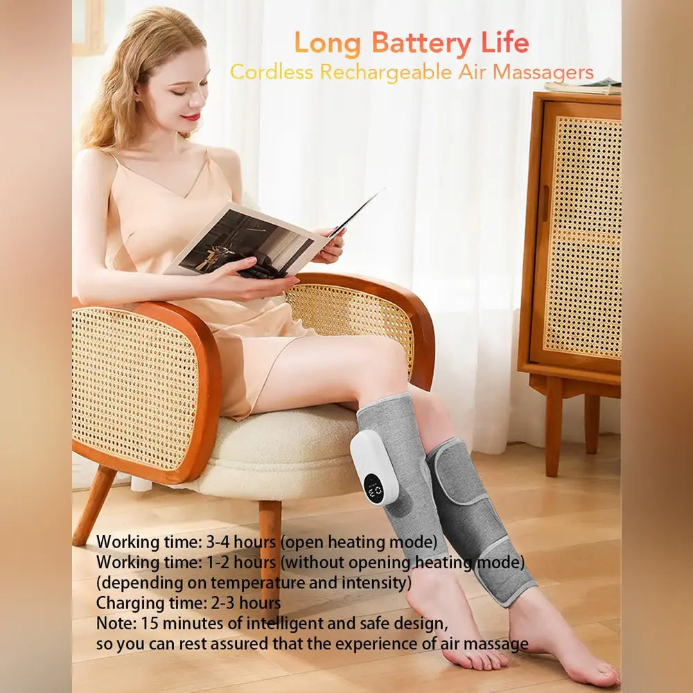 Warm Leg Muscle Messager for 2 legs
