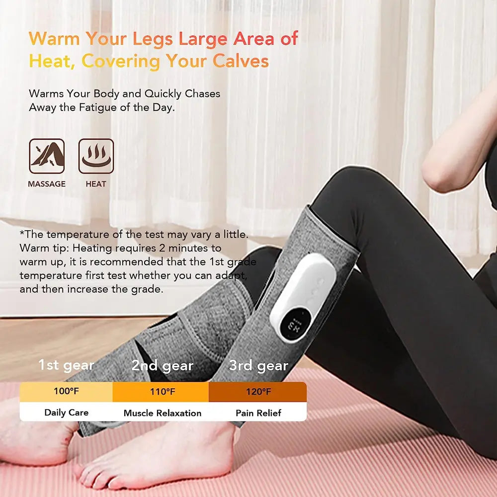 Warm Leg Muscle Messager for 2 legs