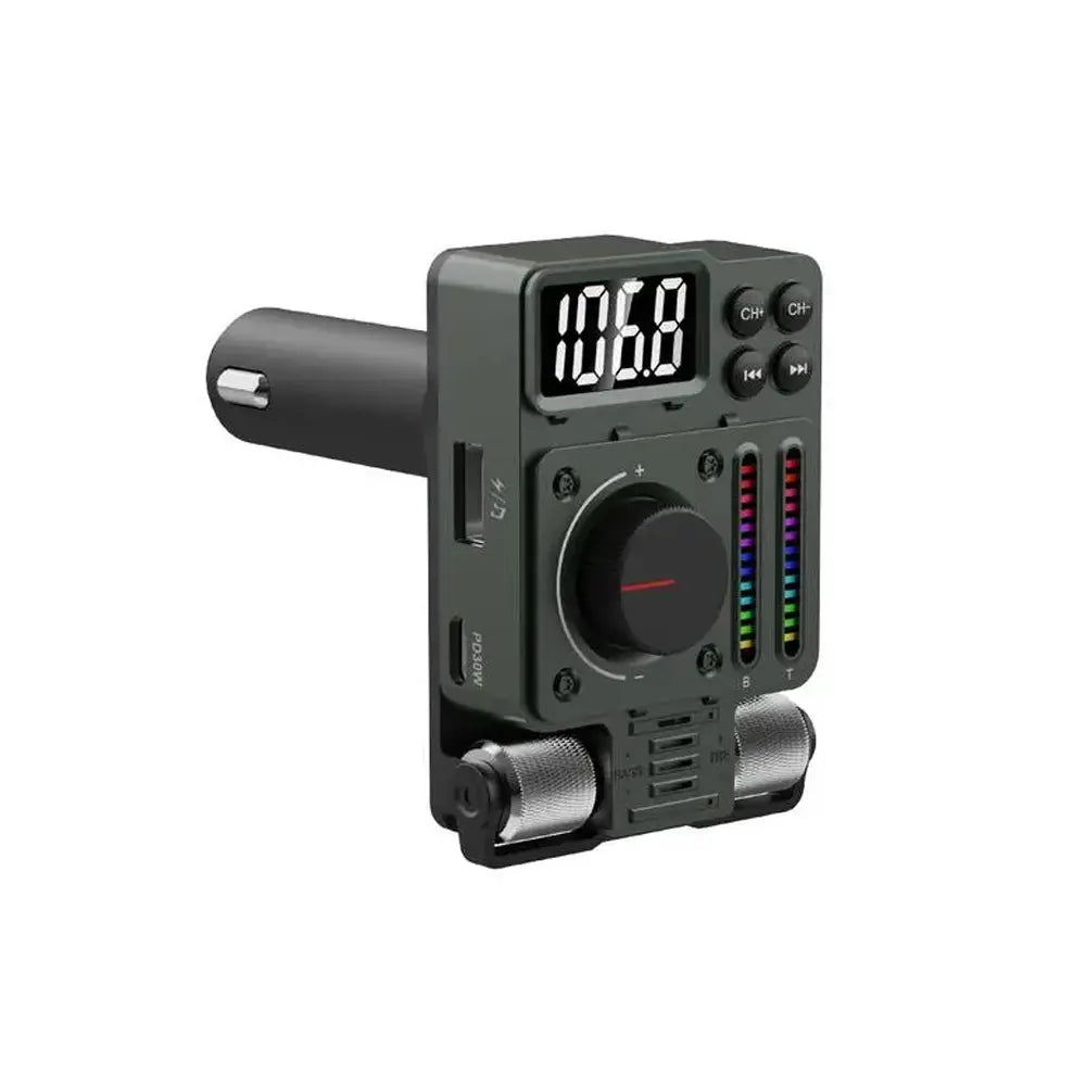 Green Lion Adventure FM Transmitter PD With LCD Display 30W
