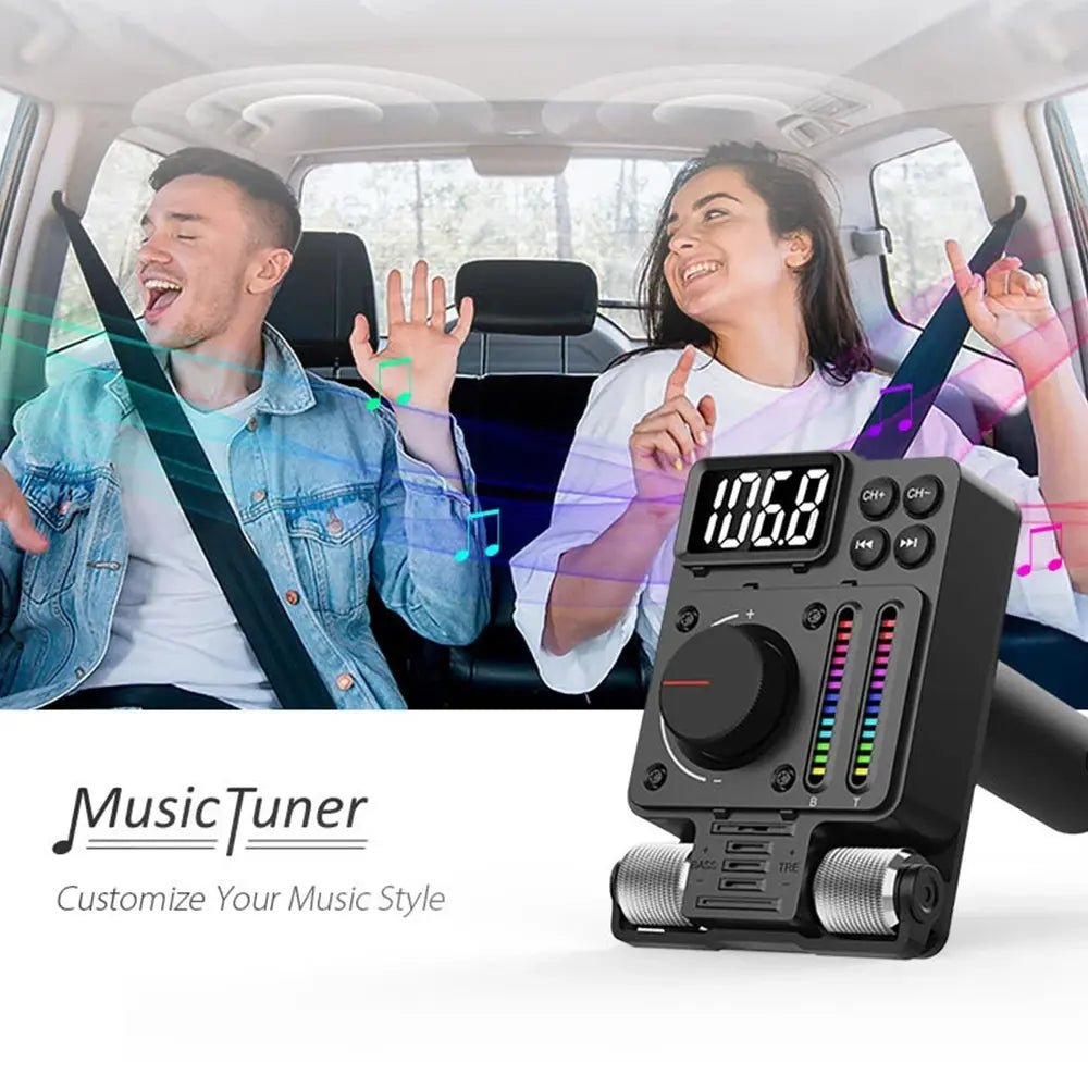 Green Lion Adventure FM Transmitter PD With LCD Display 30W