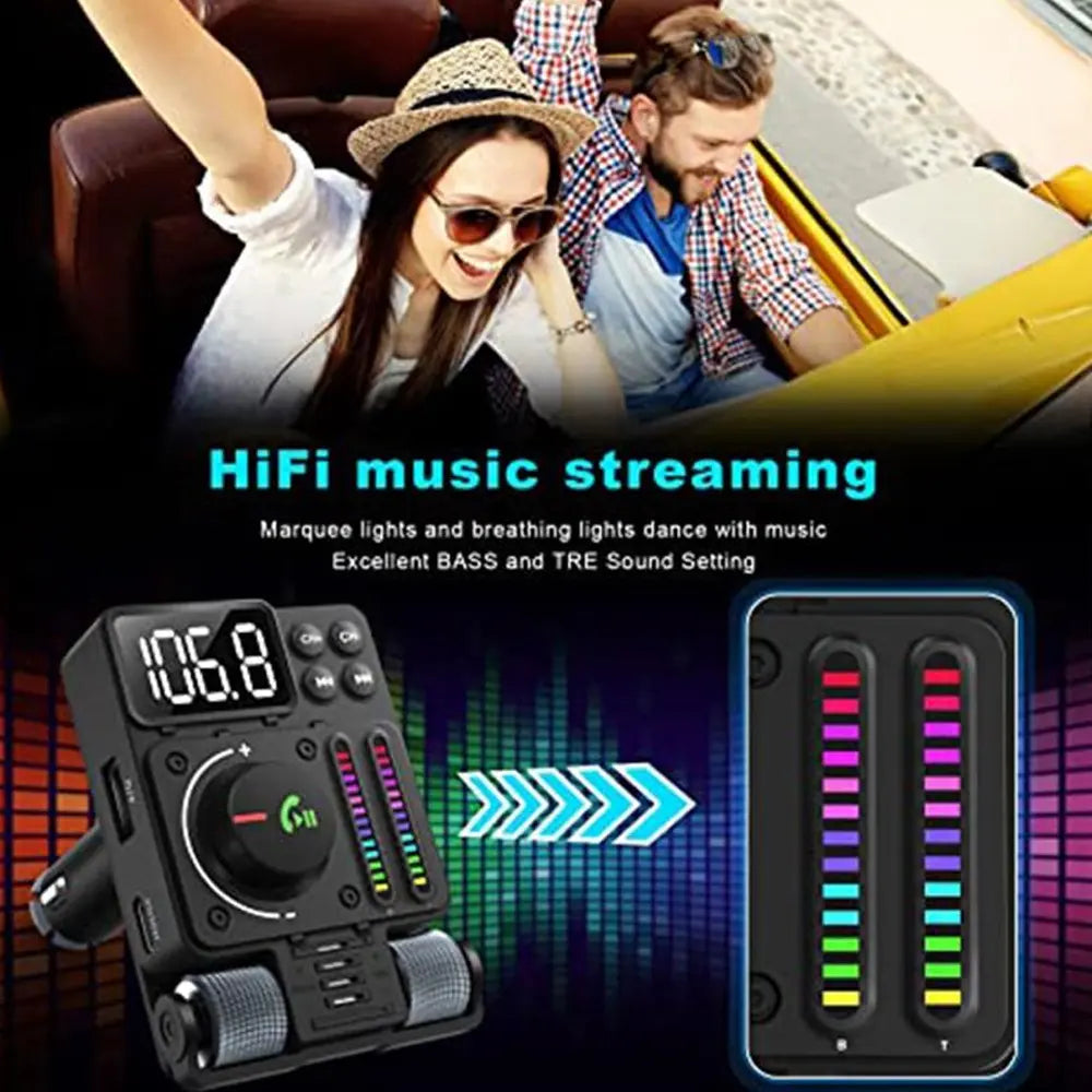 Green Lion Adventure FM Transmitter PD With LCD Display 30W