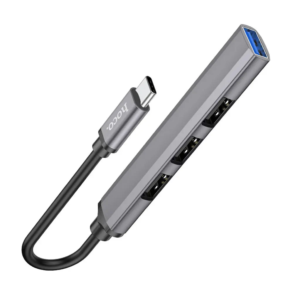 hoco  Type-C 4-in-1 hub