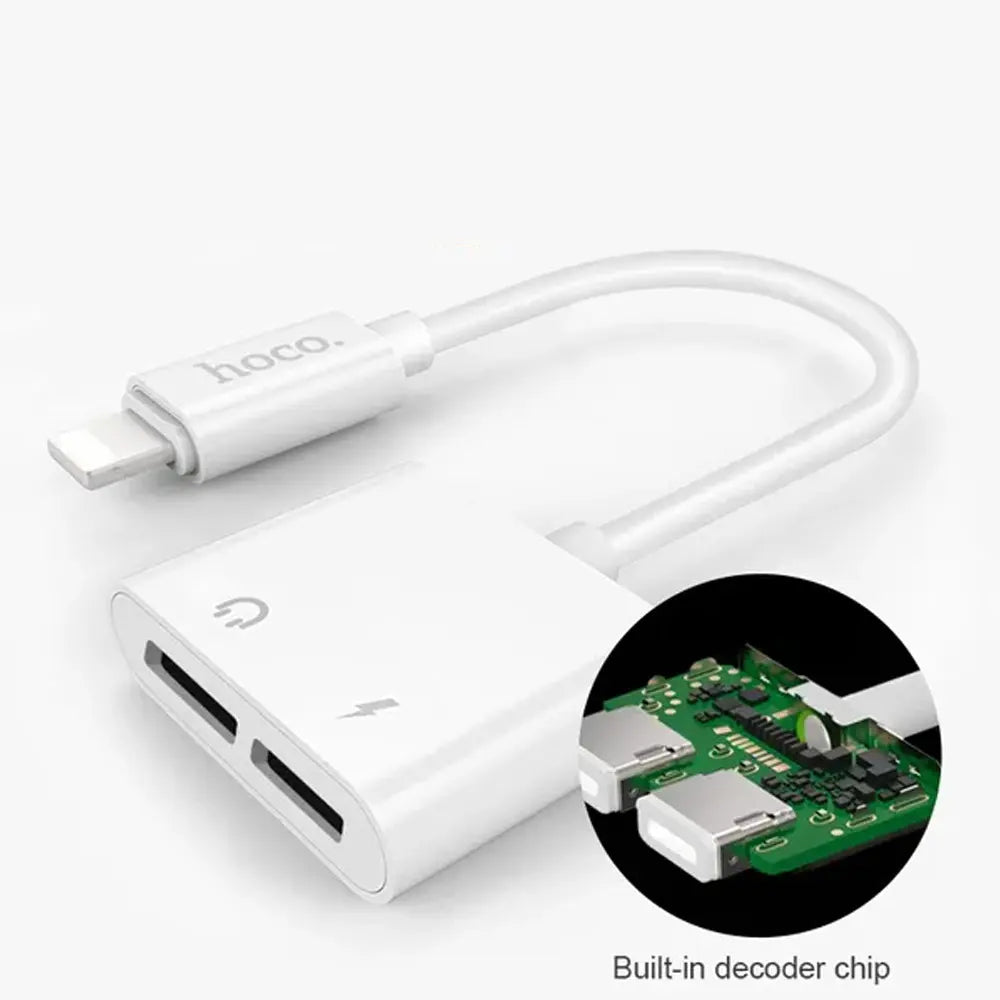 Hoco Dual IP Digital Audio Converter Adapter