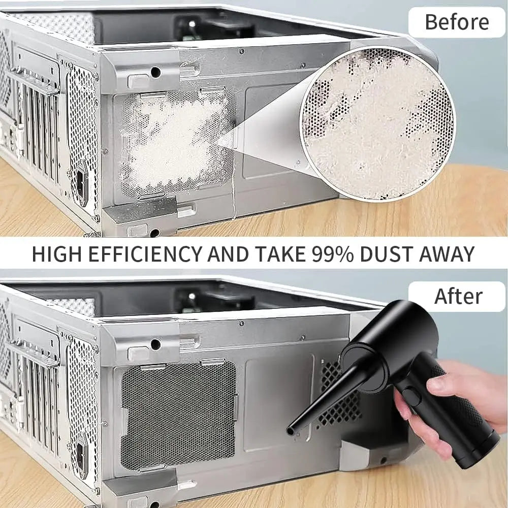 Green Lion Cordless Air Duster 2000mAh 70W USB Rechargeable