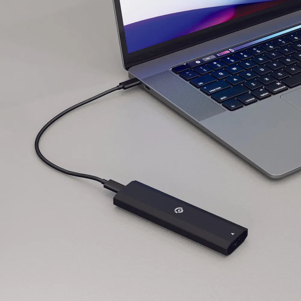 Powerology Dual Protocol Portable SSD Drive -256GB