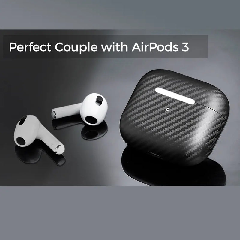 Genuine Carbon Fiber ultra slim case for Apple Airpods 3