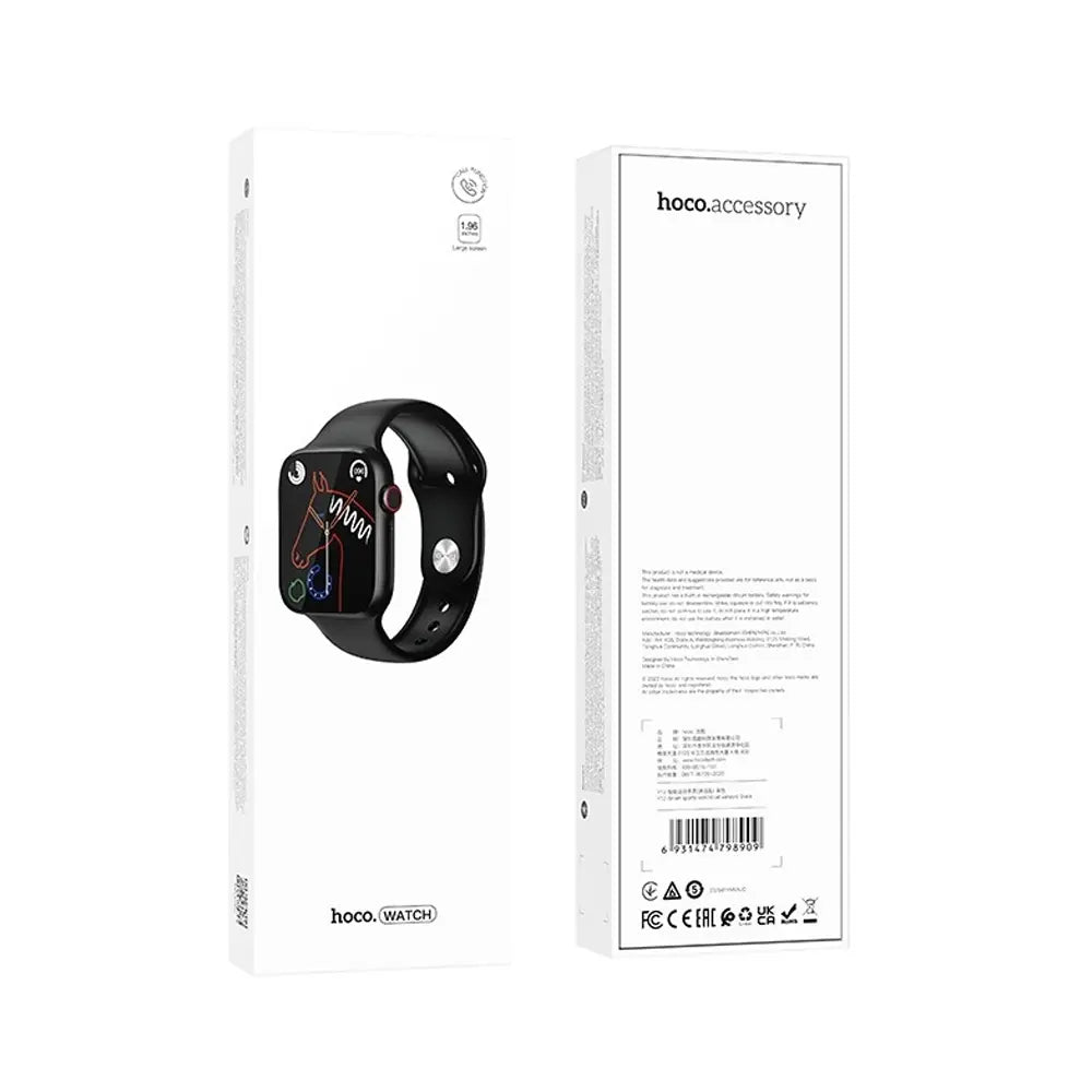 Hoco Y12 Smart Watch 1.96" 44mm