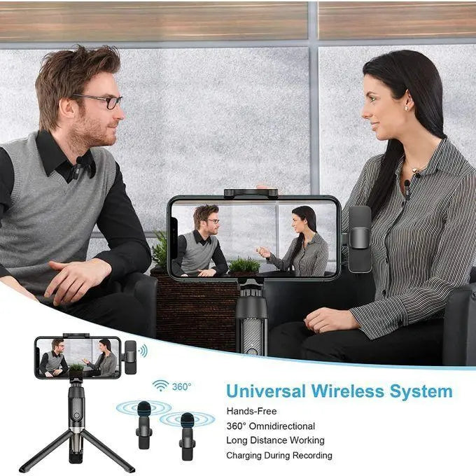 Green Lion 3 in 1 Wireless Microphone