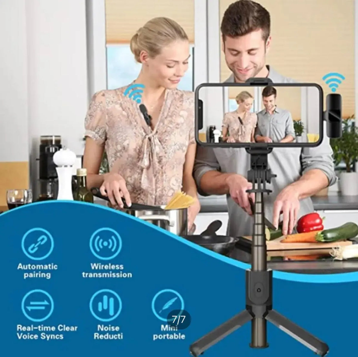 Green Lion 3 in 1 Wireless Microphone