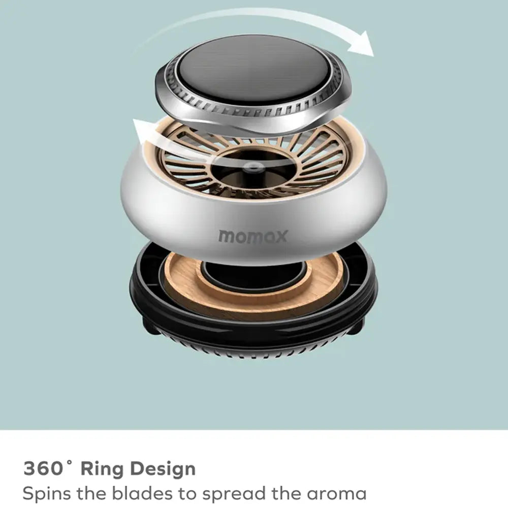 Momax Eco360 Solar Car Aroma Diffuser