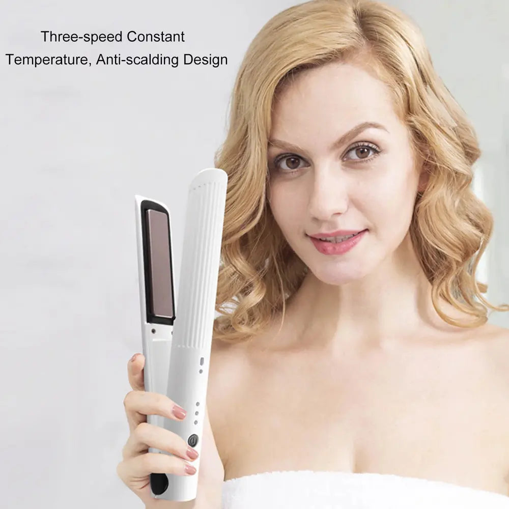 K-Skin wireless Hair straightener - white