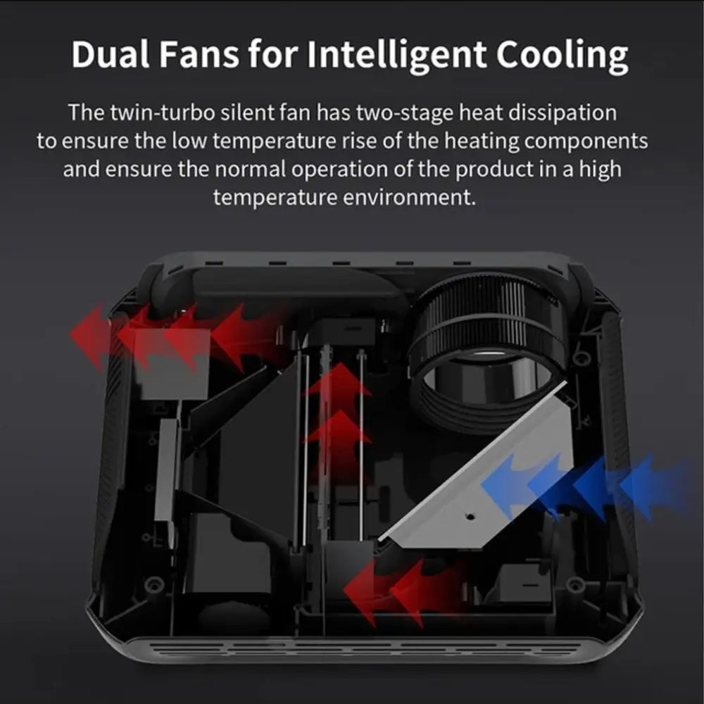 T9 FHD Android Wi-Fi Projector 200ANSI With Full HD 1080p Resolution