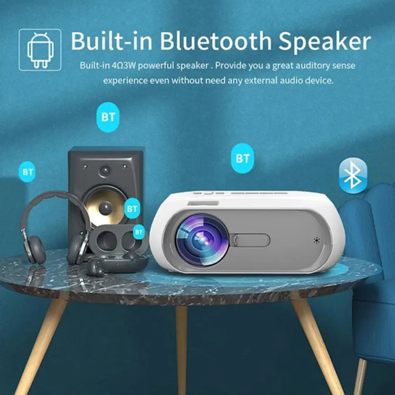 T9 FHD Android Wi-Fi Projector 200ANSI With Full HD 1080p Resolution