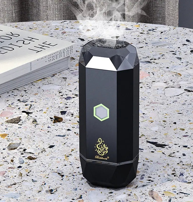 Crony Arabic Electric Incense Bukhoor With Safe Heating Technology USB Rechargeable – Black