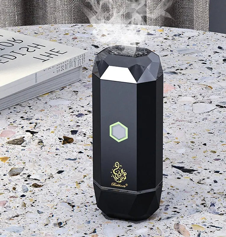 Crony Arabic Electric Incense Bukhoor With Safe Heating Technology USB Rechargeable – Black