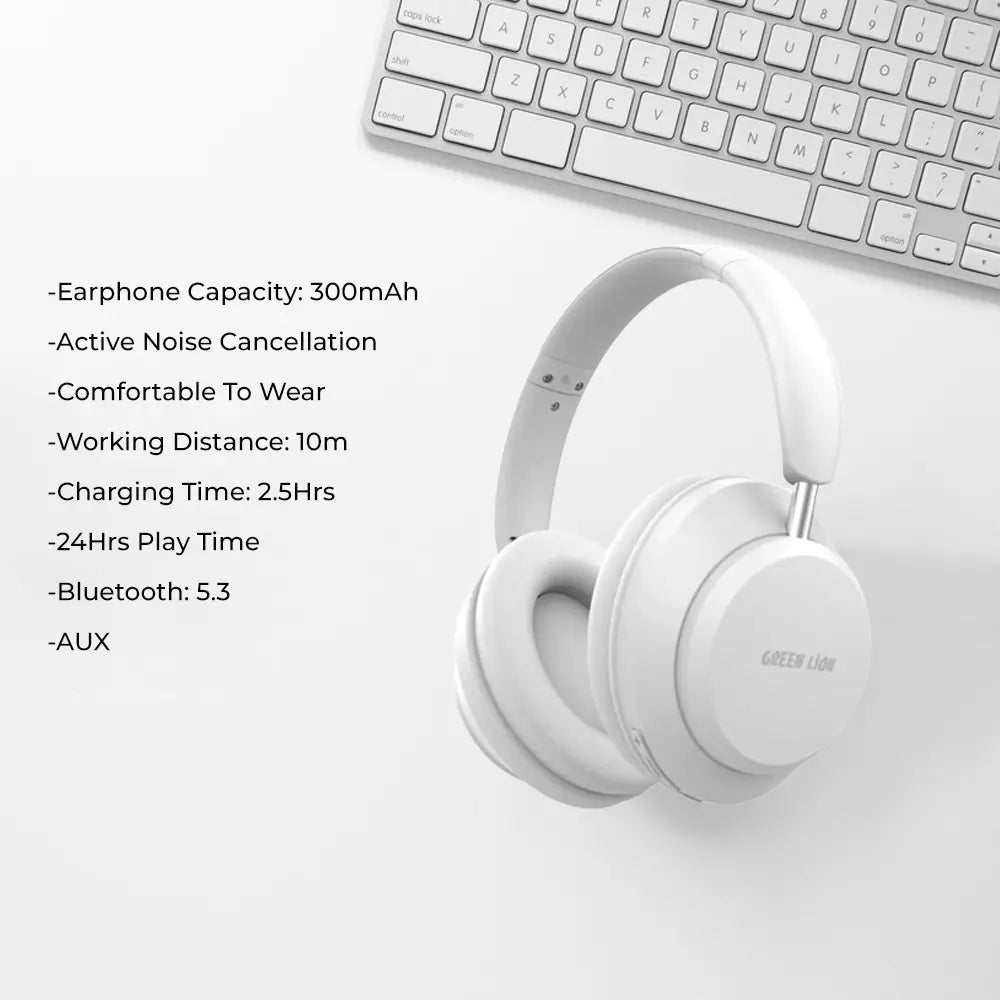 Green Lion Santiago Wireless Headphone