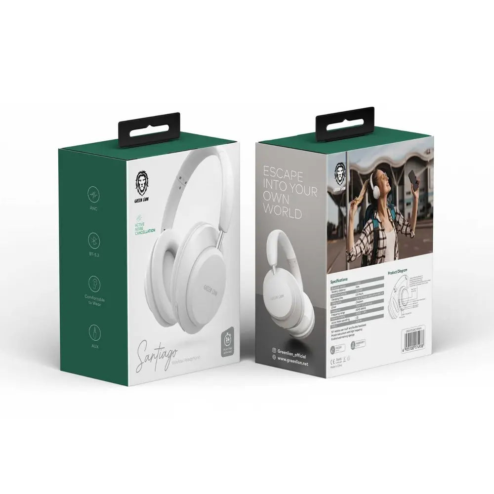 Green Lion Santiago Wireless Headphone