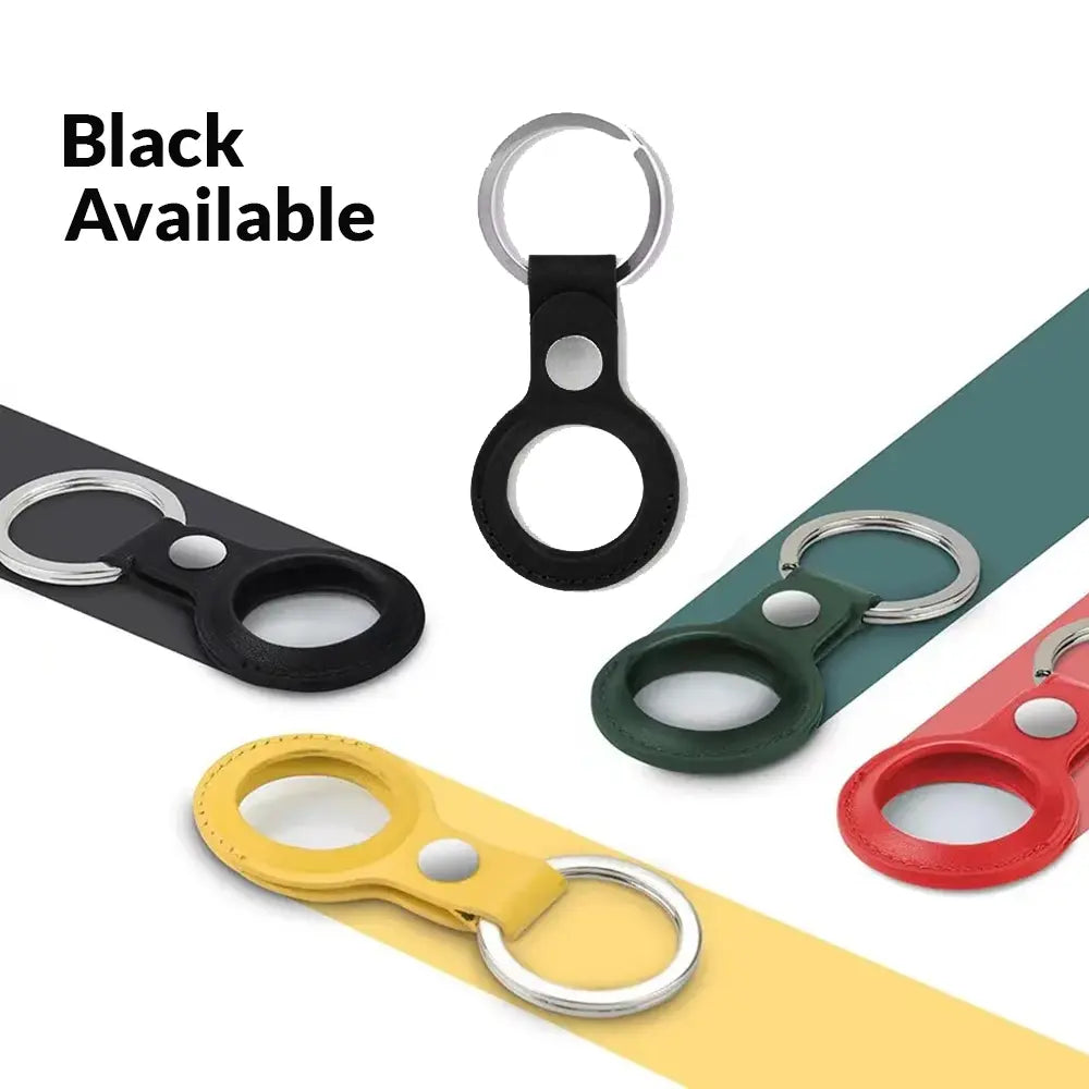Coteci Apple Air tag Key Ring Case - Black